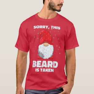 Manar beklagar att det här skägget antas vara jult t shirt