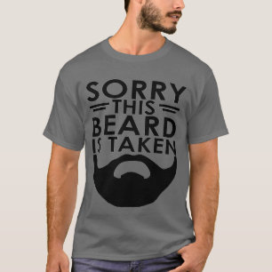 Manar beklagar att det här skägget tas en fin gåva t shirt