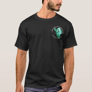 Manar beklär och den tillbaka logotyptShirten T Shirt