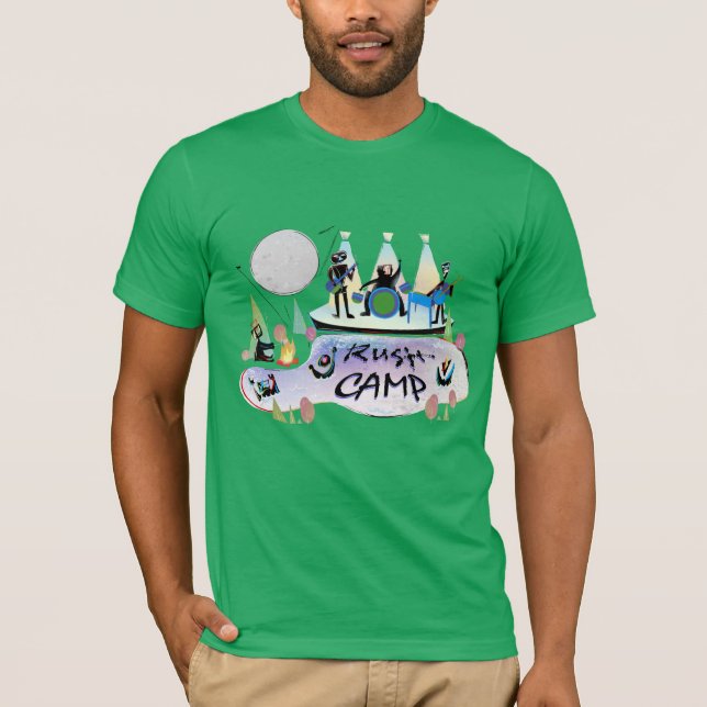 Manar Bella Canvas Basic T-Shirt Vivid Kelly Grn (Framsida)