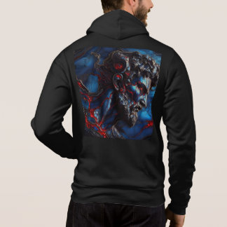 Manar Bella+Canvas Fullt-Zip - Abstrakt 30 Hoodie T Shirt