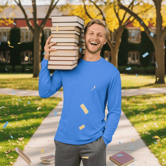 Manar Bella + Canvas Långärmad Premium Comfort T Shirt (Men’s Bella + Canvas Long Sleeve Premium Comfort Tri-Blend Shirt)