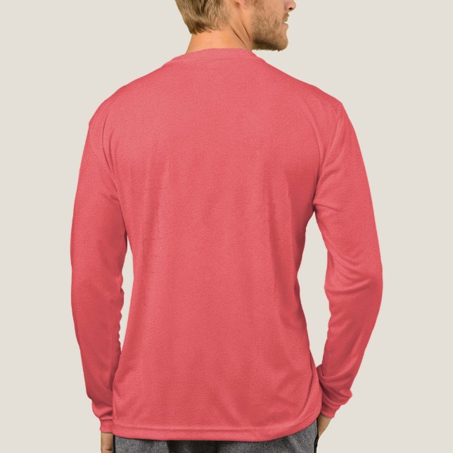 Manar Bella + Canvas Långärmad Premium Comfort T Shirt (Baksida)