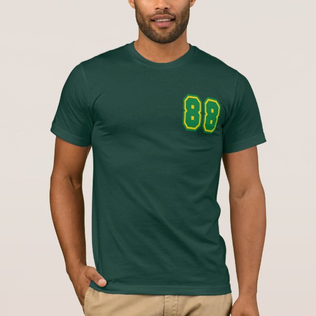 Manar Bella Canvas (Skogen Grönten) T-shirt (Framsida)