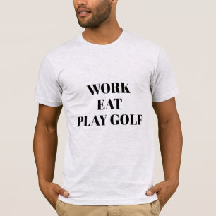 Manar Bella Canvas T-Shirt-Play Golf T-Shirt