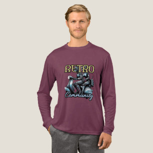 Manar Bella+Canvas Tri-blend Långärmad Shirt T