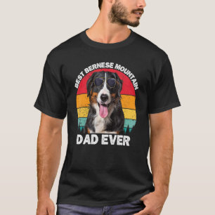 Manar Bernese Mountain Hund Pappa För manar Berner T Shirt