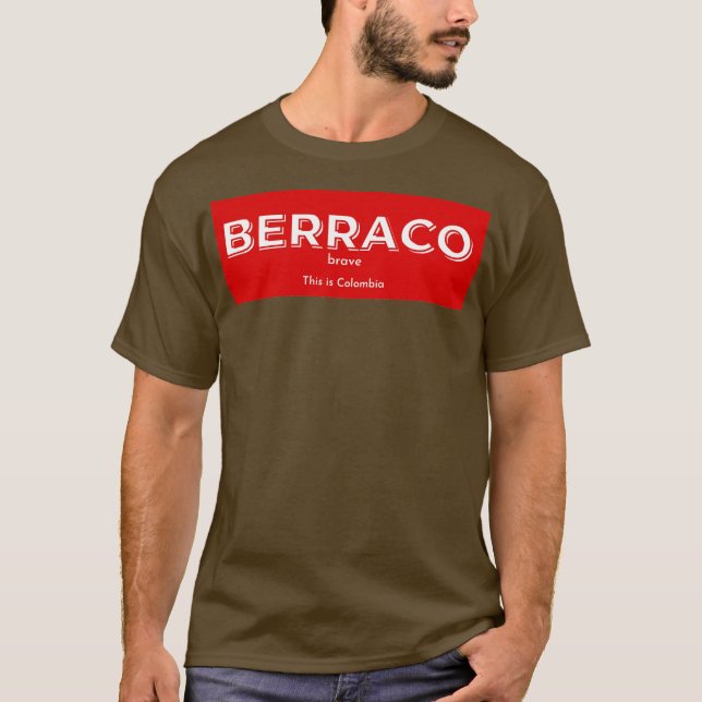 Manar Berraco Elak Modiga T Shirt (Framsida)