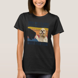 Manar Best American Cocker Spansk Pappa Now Hund 1 T Shirt