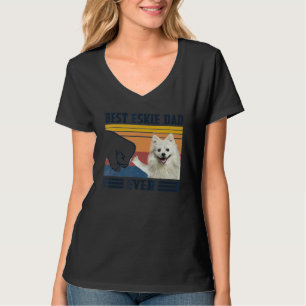 Manar Best American Eskimo Hund Pappa All Hund Fat T Shirt