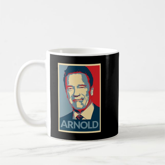 Manar Best Arnold Schwarzenegger Kaffemugg (Vänster)