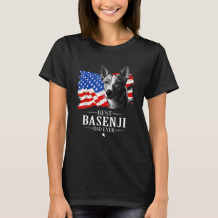 Manar Best Basenji Pappa Enji Alltid Amerikanska F T Shirt