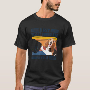 Manar Best Basset Hound Pappa Alltid Hund Fars dag T Shirt