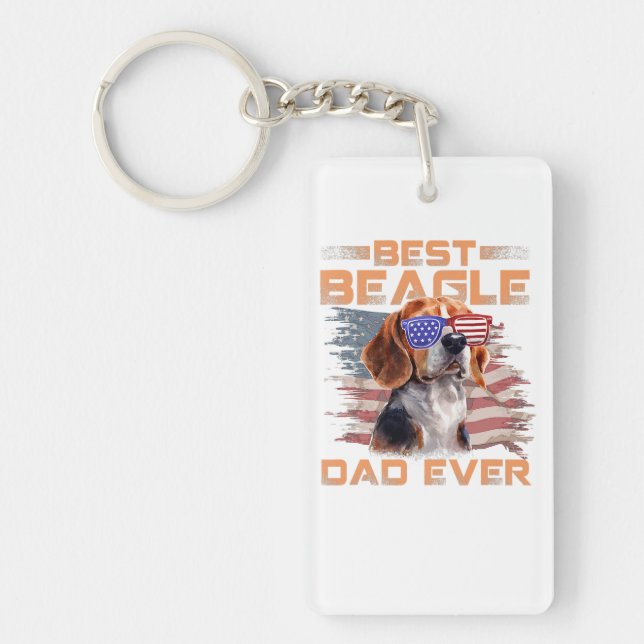 Manar Best Beagle Pappa Alltid Hund älskare Amerik (Framsidan)