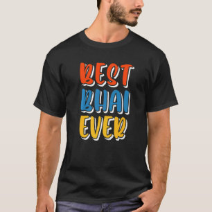 Manar Best Bhai ever Desi Punjabi Rakhi T Shirt