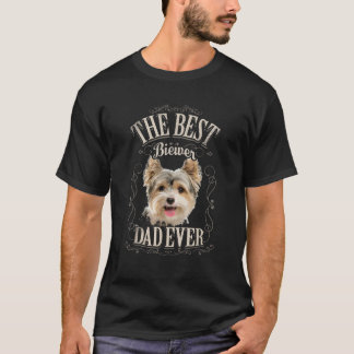 Manar Best Biewer Pappa Allfunny Biewer Terrier Hu T Shirt