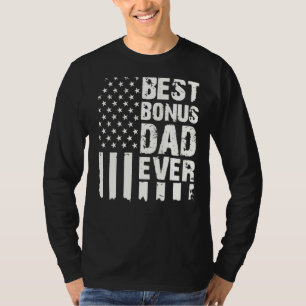 Manar Best Bonus Pappa Alltid Amerikanska Flagga U T Shirt