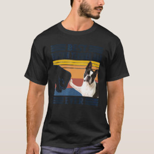 Manar Best Boston Terrier Pappa Alle Hund Pappor D T Shirt