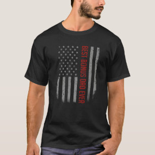 Manar Best Boyvän All American Flagga for Fathe T Shirt