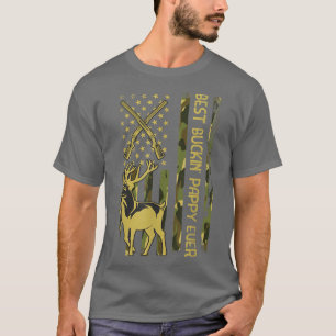 Manar Best Buckin PAPPY All Hjort Hunting Bucking T Shirt