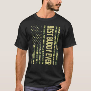 Manar Best Buddy... USA:s Flagga Grandpa Tjock T Shirt