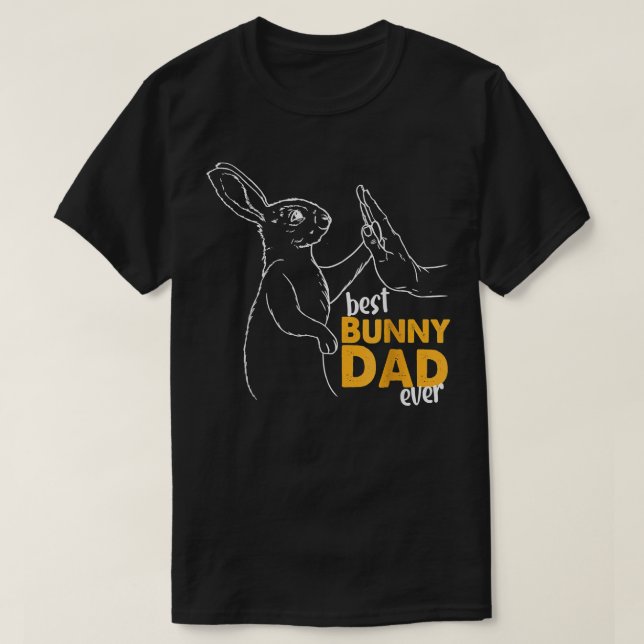 Manar Best Bunny Pappa Alltid Rabbit pappa Bunny F T Shirt (Design framsida)