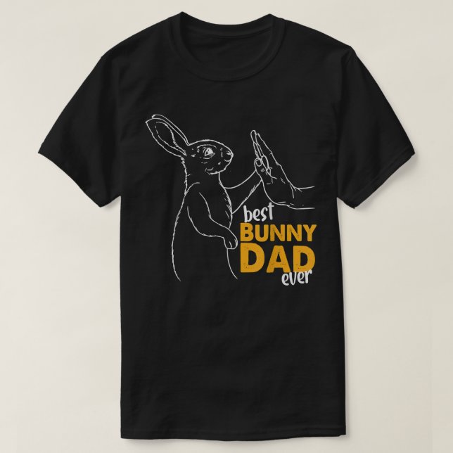 Manar Best Bunny Pappa Alltid Rabbit pappa Bunny F T Shirt (Design framsida)