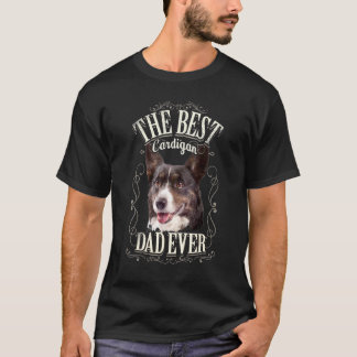 Manar Best Cardigan Welsh Corgi Pappa All Hund Vin T Shirt
