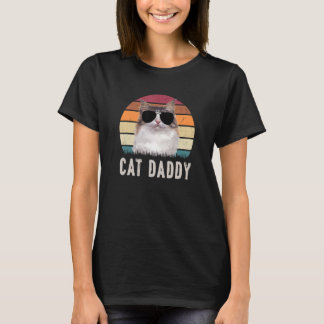Manar Best Cat Pappa All Vintage Coola Cat Pappa T Shirt