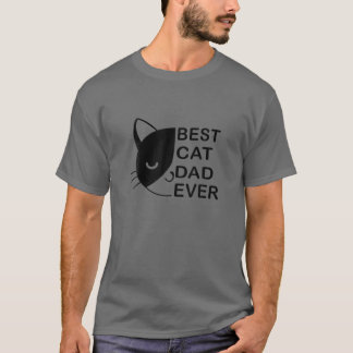 Manar Best Cat Pappa, en dag för Far T Shirt