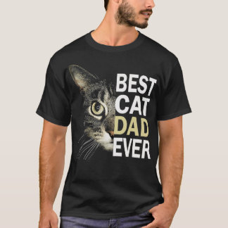 Manar best Cat pappa någonsin Funny Cat Lover Cat  T Shirt