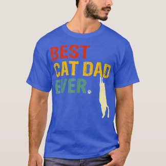 Manar Best Cat Pappa någonsin t nony Cat pappa Far Shirt