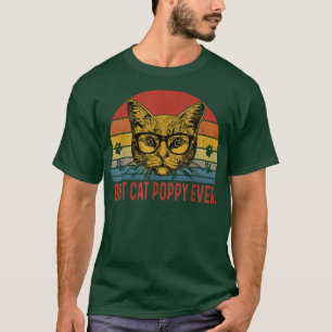 Manar Best Cat Poppy All Vintage Cat Lovers Lovers T Shirt
