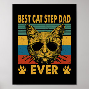Manar Best Cat Step Pappa Allnyttigt Cat Pappa Far Poster