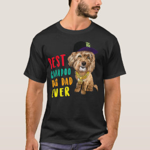 Manar Best Cavapoo Hund Pappa någonsin Fars dag H T Shirt