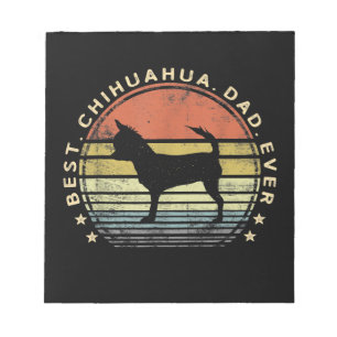 Manar Best Chihuahua Pappa Aldrig Chi Hund älskare Anteckningsblock