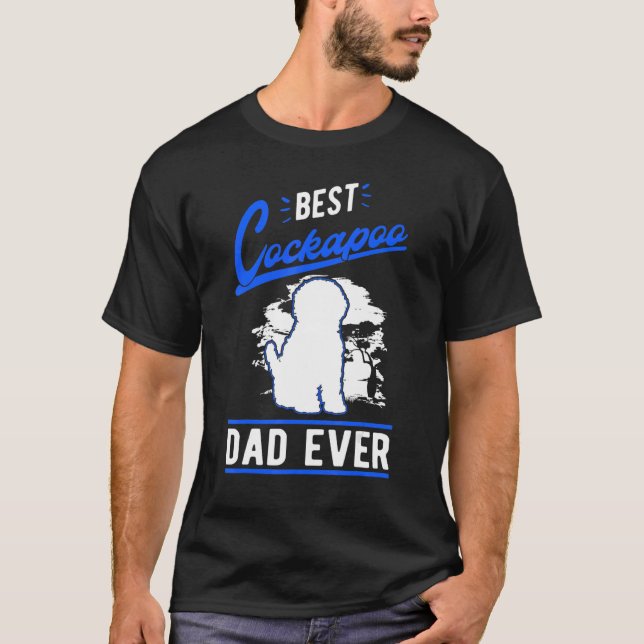 Manar Best Cockapoo Pappa All Cockapoo Pappa T Shirt (Framsida)
