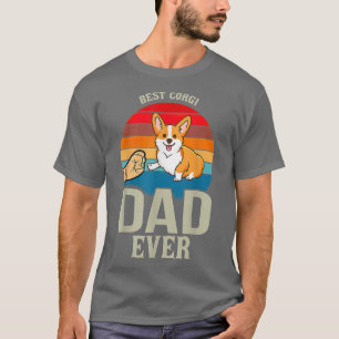 Manar Best Corgi Pappa Aldrig Pappa Hund älskare O T Shirt