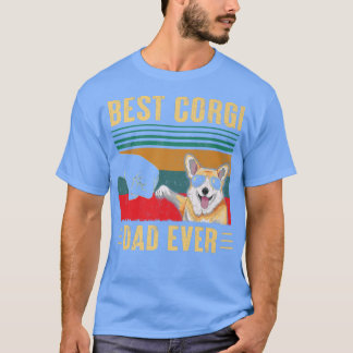 Manar Best Corgi Pappa Allnyfunny Corgi Hund Fath T Shirt