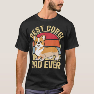 Manar Best Corgi Pappa någonsin T Shirt