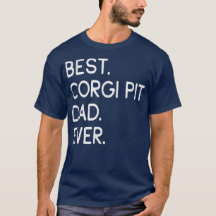 Manar Best Corgi Pit Pappa någonsin T-Shirt