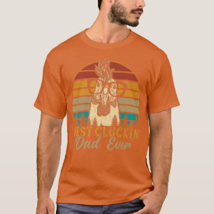 Manar Best Cturin PappaAldrig Chicken Pappa Retro T Shirt