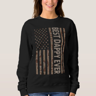 Manar Best Dappy Aldrig USA Amerikansk Flagga Gran T Shirt