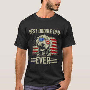 Manar Best Doodle Pappa någonsin the Goldendoodle T Shirt