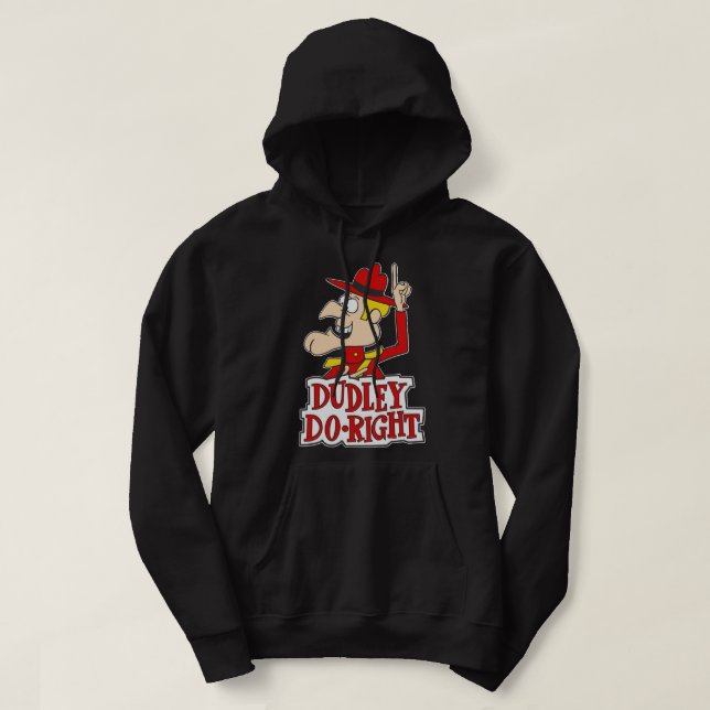 Manar Best Dudley Do Höger Gifts for Movie Fläkt Hoodie (Design framsida)
