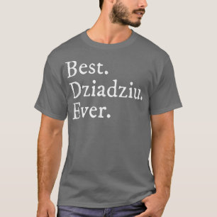 Manar Best dziadziu någonsin i polsk gåva T Shirt