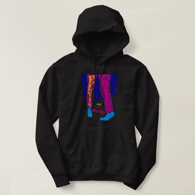 Manar Best Elvis Costello Cute Gifts Hoodie (Design framsida)