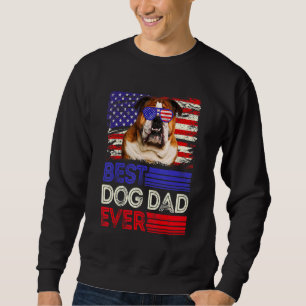Manar Best English Bulldog Pappa någonsin American Lång Ärmad Tröja
