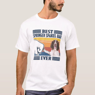Manar Best English Springer spanel Pappa någonsin  T Shirt