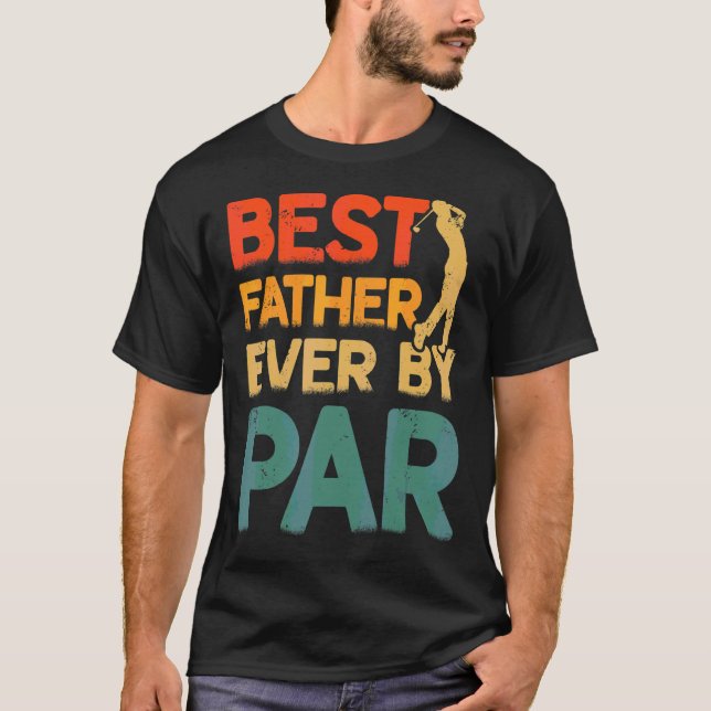 Manar Best Far någon gång per Coola Golfer Pappa F T Shirt (Framsida)